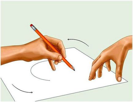 Cum să desenați un cerc fără busolă