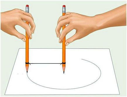 Cum să desenați un cerc fără busolă