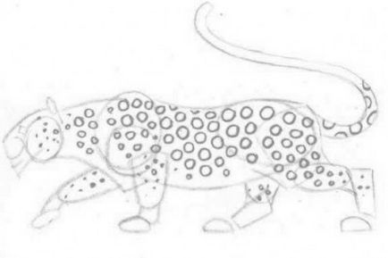 Cum de a desena un leopard în etape, lecții bune