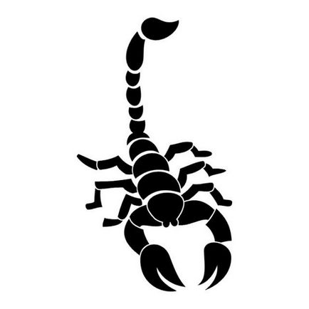 Cum de a desena un tatuaj scorpion cu un creion pe hârtie în etape