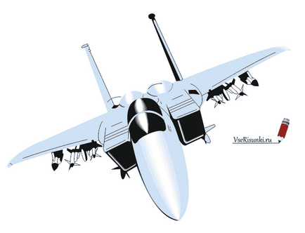 Как да се направи молив военни самолети на етапи