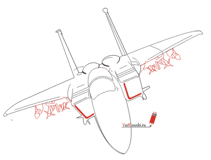 Cum de a desena o aeronavă militară în creion pas cu pas