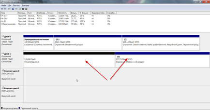 Як об'єднати розділи жорсткого диска в один на прикладі менеджера дисків windows 7