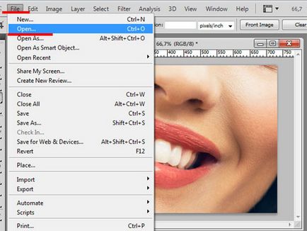 Cum să vă albiți dinții în Photoshop (Photoshop) Cum să vă albiți dinții în Photoshop