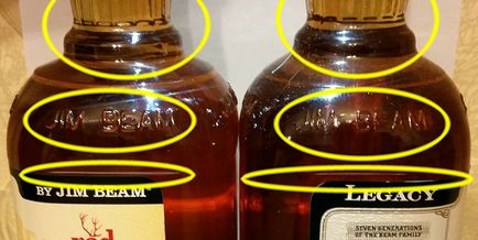 Hogyan lehet megkülönböztetni a hamis bourbon Jim Beam (Jim Beam) az eredeti