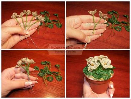 Як плести квіти з бісеру покроковий майстер-клас з фото - цікаве рукоділля