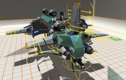 Як побудувати і зробити літак з крилами в robocraft, lttlword