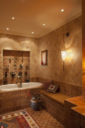 Hogyan kell bekapcsolni egy közönséges fürdőszoba egy wellness ötleteket, tanácsokat és fotók