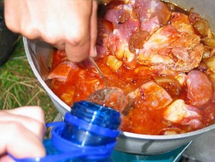 Cum să gătești un bograch în fotografia rețetă de la Zakarpattya
