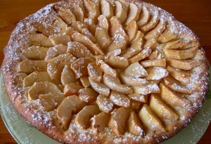 Як приготувати сирний пиріг з яблуками рецепт з фото крок за кроком