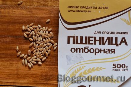 Cum să germineze grâu pentru a mânca acasă