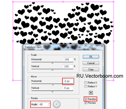 Як розподілити форми в межах іншої форми - rboom