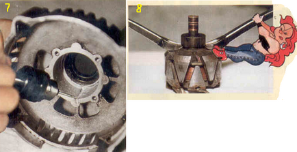 Cum să dezasamblați și să reparați - Uralovsky - generator № - motocicleta mea