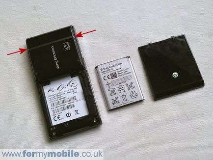 Hogyan szétszedni a telefont Sony Ericsson Satio U1i helyett a kijelzőn, vagy a helyzet - blogofolio újszerű