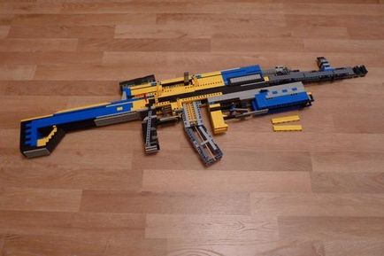 Cum sa faci o arma Lego Kalashnikov