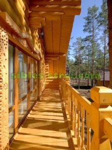 Як зробити балкон в дерев'яному будинку