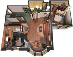 Як зробити дизайн проект квартири оформлення інтер'єру кімнати своїми руками