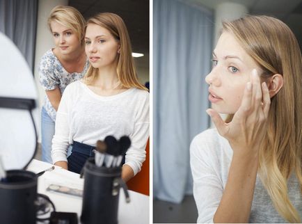 Hogyan készítsünk egy make-up nap 10 percig egyszerű használati