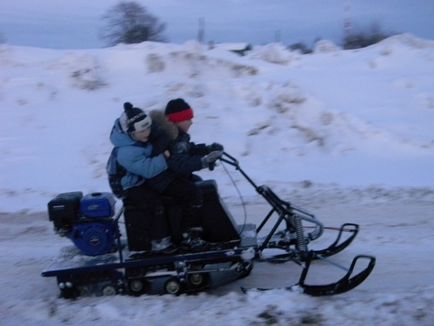 Cum se face un modul de schi pentru tractoarele cu motor propriu