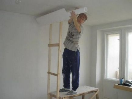 Як зробити стелю в кімнаті своїми руками враховуємо специфіку приміщення