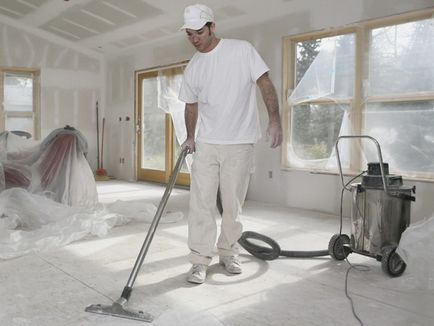 Cum de a curăța apartamentul după reparare, o casă luminată - curățarea apartamentelor, clinici, ieșire