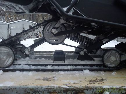 Cum se face o suspensie spate pentru un snowmobil