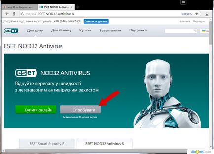 Cum se descarcă instrucțiunile gratuite eset nod32 walkthrough