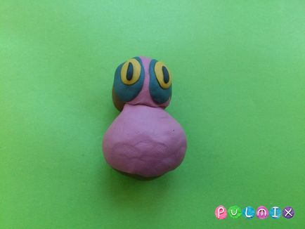 Cum sa faci o furie de vinny-puf din plasticine in etape