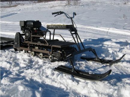 Cum se face un modul de schi pentru un camion de remorcare motorizat