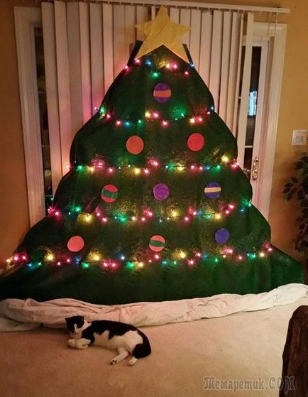 Cum să protejeze pomul de Crăciun de animalele de companie