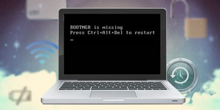 Cum se elimină eroarea bootmgr lipsește, practică