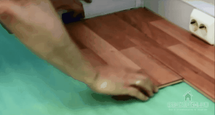 Hogyan feküdt laminált saját kezét útmutató és videó (laminált) Hogyan feküdt laminált saját kezét útmutató és videó