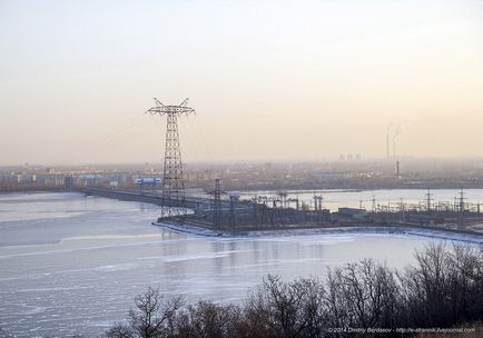 Hogyan működik a Szaratov vízerőmű, ahogy az