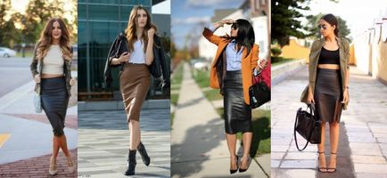 Cum de a alege și de ce să poarte haine din piele fotografie