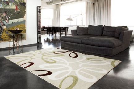 Як вибрати килим на підлогу для вітальні фото в інтер'єрі, красиві і стильні, як правильно