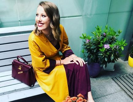 Pe măsură ce Xenia Sobchak pierde în greutate, a devenit cunoscută ce fel de feluri de mâncare sunt incluse în călărețul studiourilor telestar!