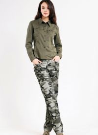 Camouflage sweatpants