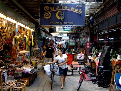 Khaosan Road, Bangkok fotografie, hartă, hoteluri și cumpărături