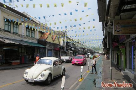 Șoseaua Khaosan din Bangkok