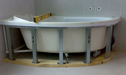 Un cadru pentru o baie acrilică - cum se asamblează un videoclip