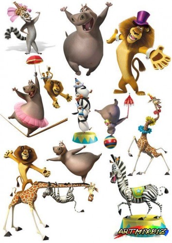 Animale de desene animate pentru copii