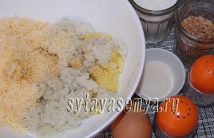 Burgonya golyók sajttal - egy lépésről lépésre recept fotók (burgonya) Burgonya golyók sajttal - lépésről lépésre recept fotók