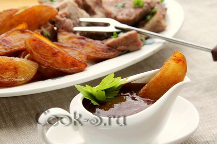 Картопля по-селянськи в духовці (ловлення м'ясо) - покроковий рецепт з фото, різний