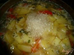 Картопля з рисом тушкований - покроковий рецепт з фото