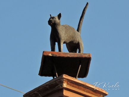 Monumentele de la Kiev pentru pisici și pisici