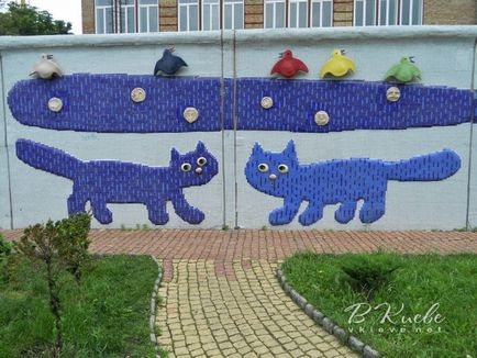 Monumentele de la Kiev pentru pisici și pisici