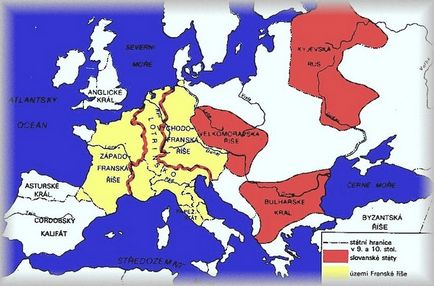 La apariția primelor state slavice, formarea statelor slavice, termenii, condițiile și condițiile