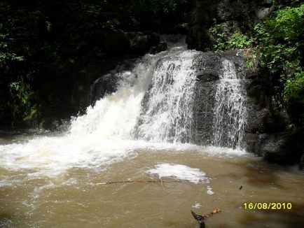 Кравцовське водоспади на мапі