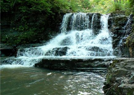 Cascade Kravtsovskiy în Teritoriul Primorye