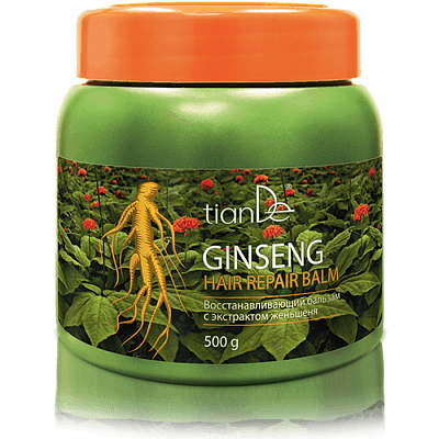 Крем-бальзам для волосся зелений чай, 300г